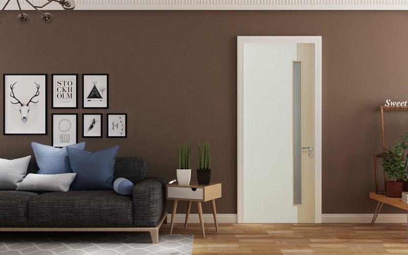 木門制作材料，星空梵高木門