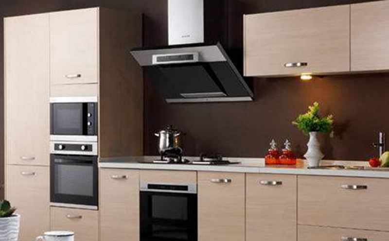 定制櫥柜吸油煙機(jī)安裝，星空梵高櫥柜