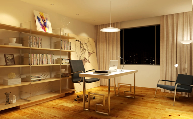 書房燈光布置要點，星空梵高