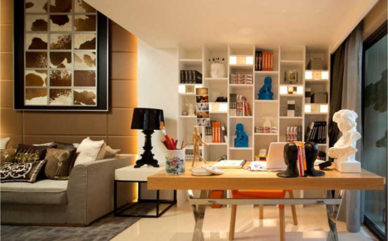 書房燈光布置要點，星空梵高