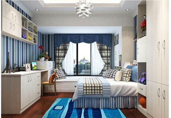 兒童房定制家具，星空梵高全屋定制