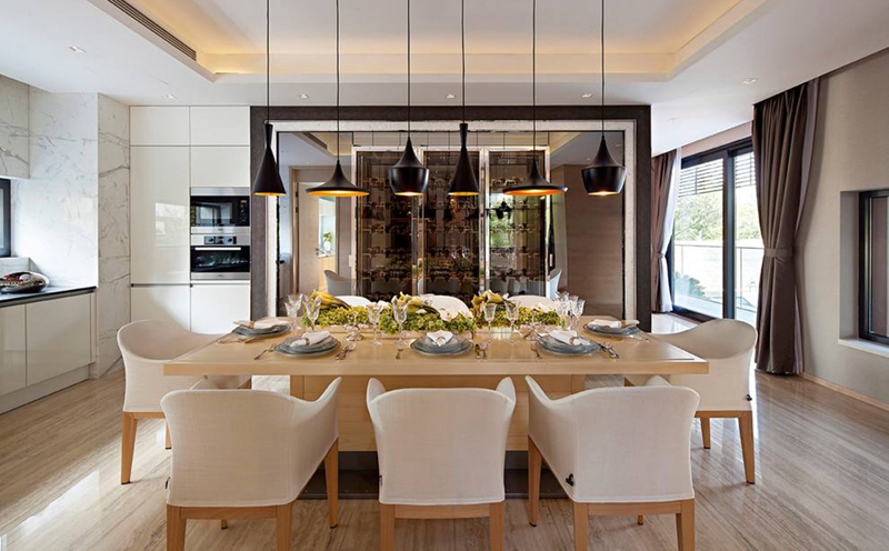 定制開(kāi)放式餐廳注意事項(xiàng)，星空梵高全屋定制