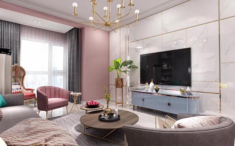 現(xiàn)代風(fēng)格全屋定制，星空梵高全屋定制