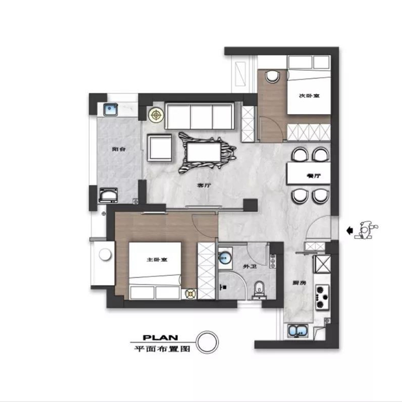 北歐風格全屋定制，星空梵高全屋定制