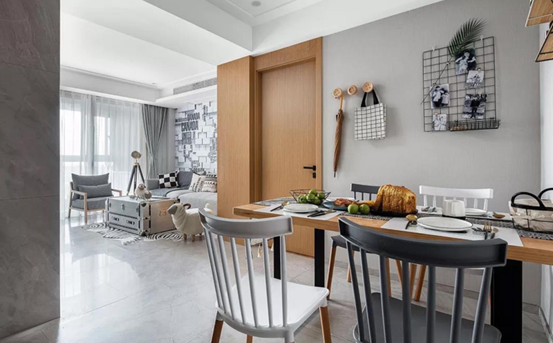 北歐風格全屋定制，星空梵高全屋定制