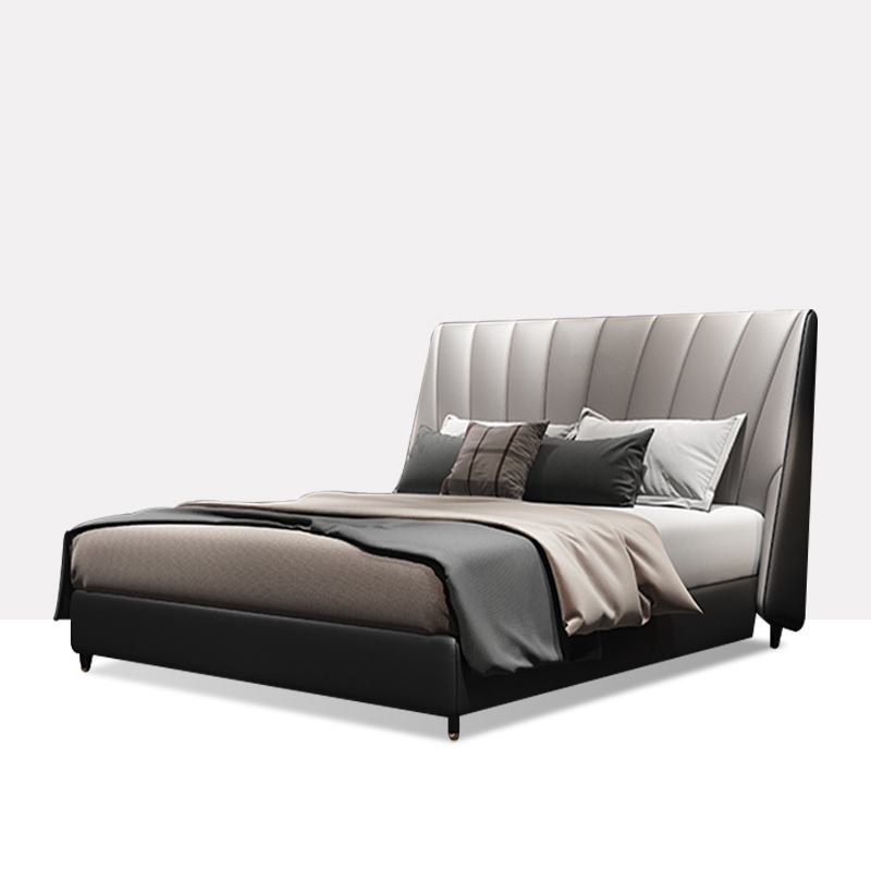 現(xiàn)代簡約 頭層真皮軟床 馨雅韻景 6601 現(xiàn)代簡約 頭層真皮軟床 馨雅韻景 6601